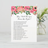 トロピカル花嫁のことをどれくらい知ってる？ 招待状 (スタンド正面)