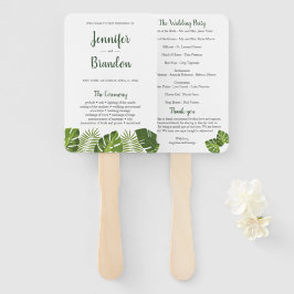 トロピカル葉の結婚番組ファン ハンドファン