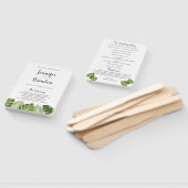 トロピカル葉の結婚番組ファン ハンドファン (組立なし)