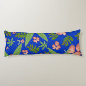 トロピカル葉オンブルー ボディピロー (裏面)