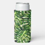 トロピカル葉クーラーボックス スリム缶クーラー (Seltzer正面)