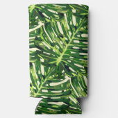 トロピカル葉クーラーボックス スリム缶クーラー (裏面)