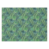 トロピカル葉デザインテーブルクロス テーブルクロス (正面(横))