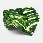 トロピカル葉ネックタイ ネクタイ (ロール)