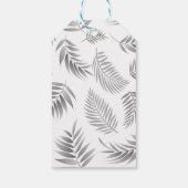 トロピカル葉パターン3 ギフトタグ (裏面)