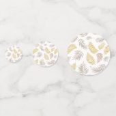 トロピカル葉パターン7 コンフェッティ (正面)