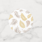 トロピカル葉パターン7 コンフェッティ (スモール正面)