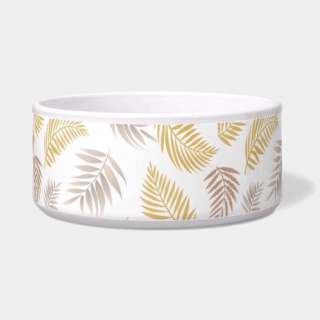 トロピカル葉パターン7 ボウル (正面)