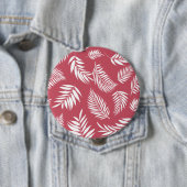 トロピカル葉パターン8 缶バッジ (インサイチュ)