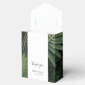 トロピカル葉パーム結婚グリーンズ フェイバーボックス (オープン)