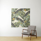 トロピカル葉パーム、ジャングルの葉シームレスビンタグ タペストリー (インサイチュ)