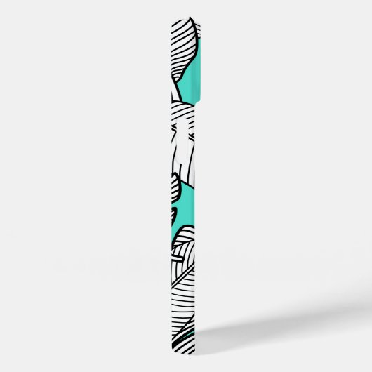 トロピカル葉ボタニック Case-Mate iPhoneケース (裏面 / 右)