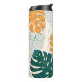 トロピカル葉ヴィンテージジャングルシール タンブラー (回転左)