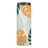 トロピカル葉ヴィンテージジャングルシール タンブラー (裏面)