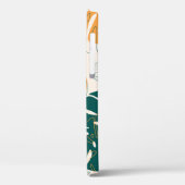 トロピカル葉ヴィンテージジャングルシール Case-Mate iPhoneケース (裏面 / 左)