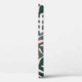 トロピカル葉抽象芸術ウォーターカラーアート Case-Mate iPhoneケース (裏面 / 左)