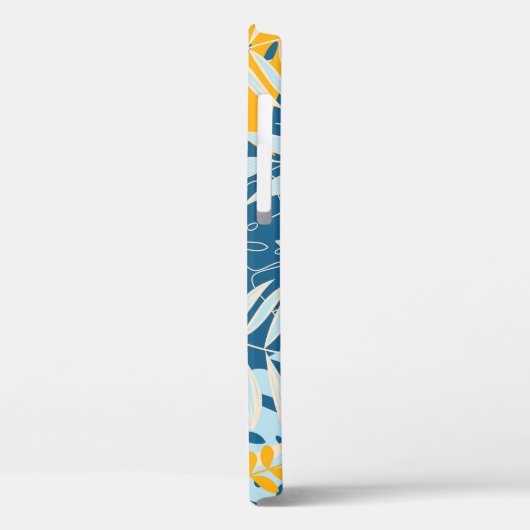 トロピカル葉抽象芸術ジャングル Case-Mate iPhoneケース (裏面 / 左)