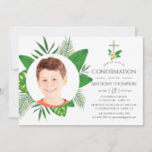 トロピカル葉確認 招待状 (正面)