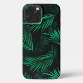 トロピカル葉iPhone 13 Pro Maxケース iPhoneケース (裏面)