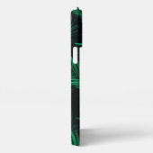 トロピカル葉iPhone 13 Pro Maxケース iPhoneケース (右側面)