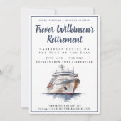 トロピカル諸島へのリタイアクルーズバケーション 招待状 (正面)