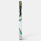 トロピカル賛美ビーチヤシの木の文字列ライト Case-Mate iPhoneケース (裏面/左)