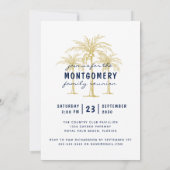 トロピカル金ゴールドパームカスタムツリー懇親会 招待状 (裏面)