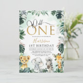 トロピカル金ゴールドワイルドワンジャングルサファリ1日 招待状 (スタンド正面)