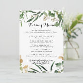 トロピカル金ゴールド結婚グリーンキスをするのメニューゲームカード (スタンド正面)