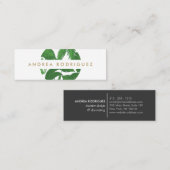 トロピカル離れサークルロゴ スキニー名刺 (正面/裏面)