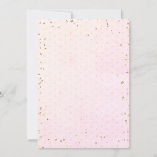 トロピカル離れフラワーズダイヤモンド85誕生日 招待状 (裏面)