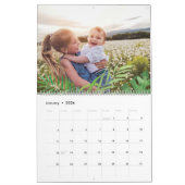 トロピカル離れ2020編集可能年写真 カレンダー (1月 2026)