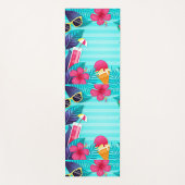 トロピカル鮮やかシーンのヨガマット ヨガマット