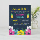 トロピカル7thバースデーパーティー 招待状 (スタンド正面)