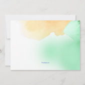 トロピカル アフェア ご招待 招待状 (裏面)