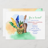 トロピカル アフェア ご招待 招待状 (正面/裏面)