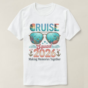 トロピカル・アンダーウォーター・クルーズ・スクワッド 2026 Tシャツ