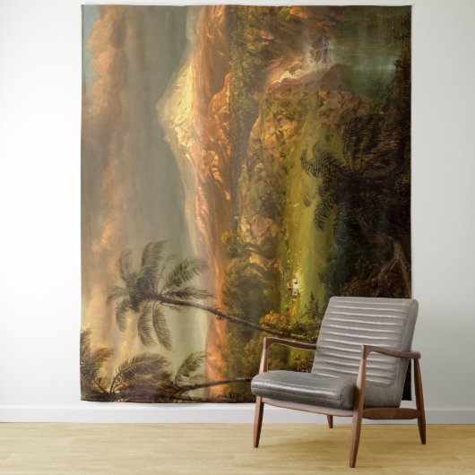 トロピカル·ウォーターフォール·ハワイ美術館壁画|壁 タペストリー (インサイチュ)