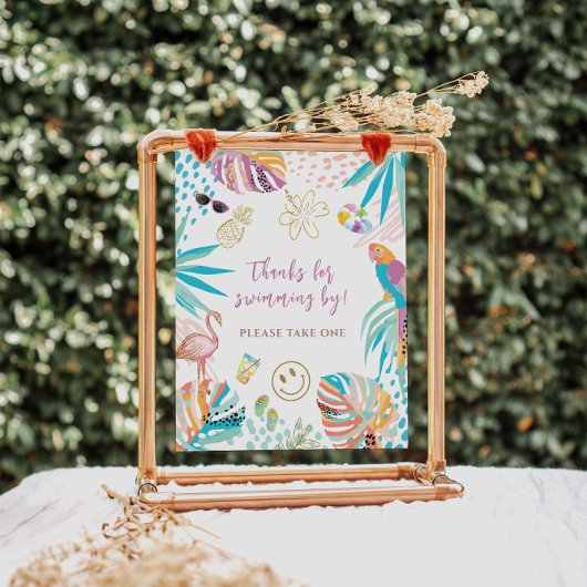 トロピカル・エイピーズ誕生日徴候 ポスター