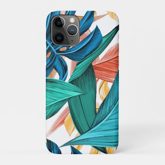 トロピカル エキゾチック パームリーフ Case-Mate iPhoneケース (裏)