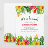 トロピカル エスケープ ご招待 招待状 (正面/裏面)