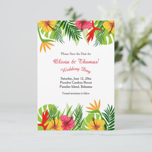 トロピカル エスケープ 保存日発表 セーブザデート (スタンド正面)