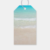 トロピカル オーシャン ウェディング 感謝の気持ちのタグ ギフトタグ (裏面)