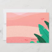 トロピカル カレッジ バウンド インビテーション (裏面)