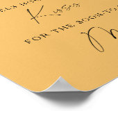 トロピカル – キスブライダルシャワーゲーム ポスター (角)