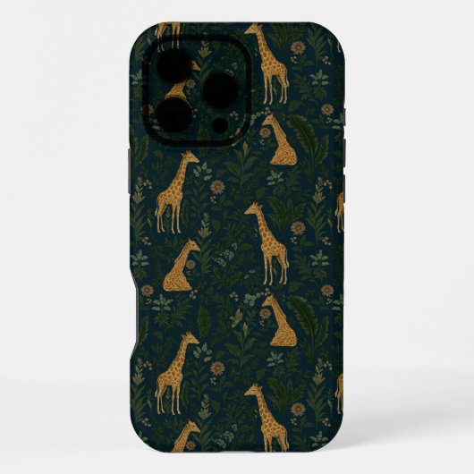 トロピカル・キリン・ハングアウト iPhoneケース (裏面)