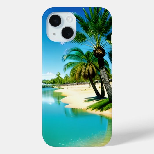 トロピカル・ゲイズ・オアシス 2 Case-Mate iPhoneケース (裏面)