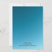 トロピカル サマー バッシュ パーティー 招待状 (裏面)