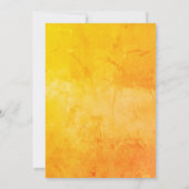 トロピカル サマー フラワーのウェディングシャワー(郵送) 招待状 (裏面)