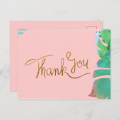 トロピカル・サンキュー・ハガキ ポストカード (正面/裏面)